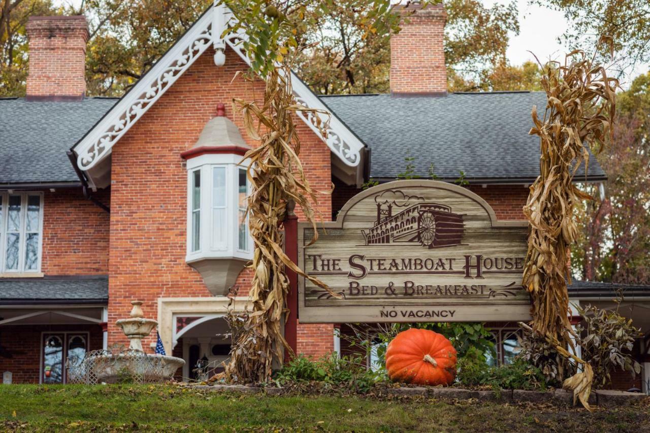 The Steamboat House Bed and Breakfast Galena Esterno foto